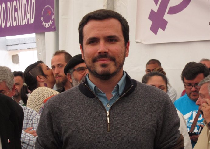 Alberto Garzón , coordinador general de Izquierda Unida