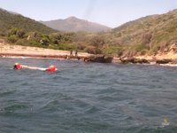 Intervenidos 1.110 kilos de hachís tras un alijo en una cala de Algeciras (Cádiz)