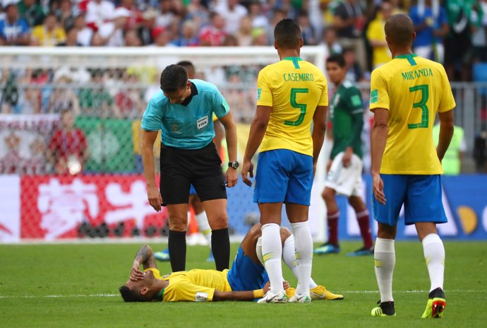 Neymar con Brasil