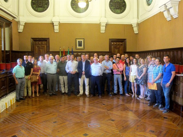Recepción de empresarios del Degusta Jaén