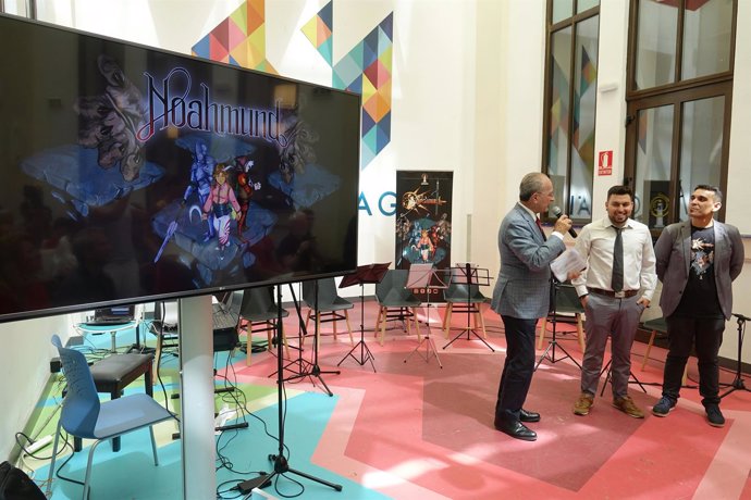 Presentación videojuego Noahmund en el Polo Digital de Málaga