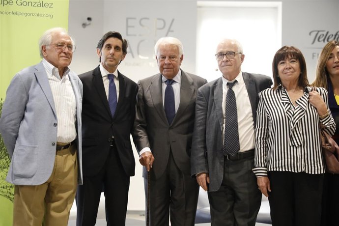 Acto de presentación del Archivo de Felipe González