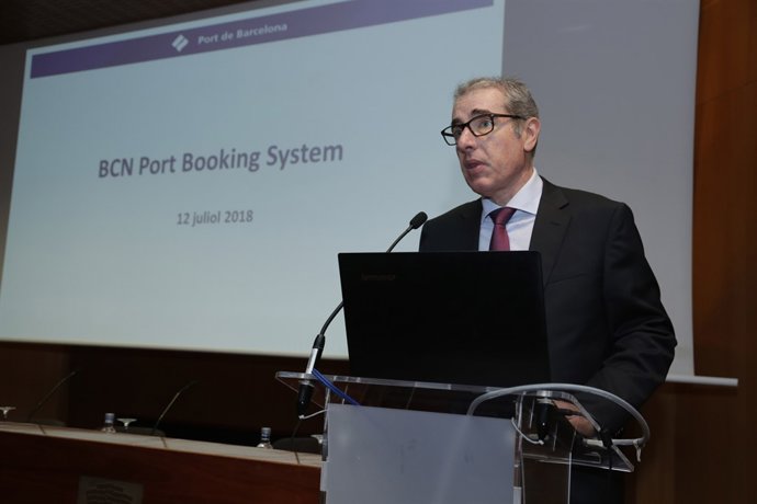 El director general del Port de Barcelona, Jose Alberto Carbonell
