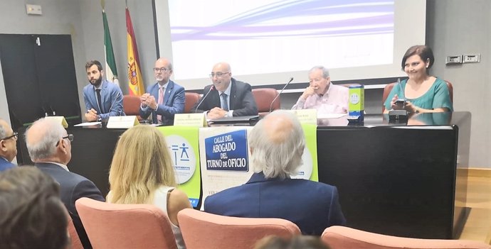 Acto del Colegio de Abogados de Cádiz por el Turno de Oficio