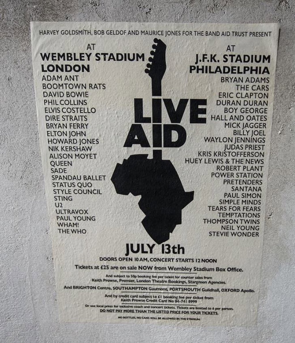 13 de julio: Día Mundial del Rock, ¿por qué se celebra en esta fecha?