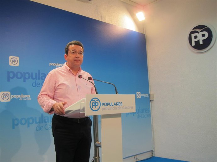 Fernando Manzano, secretario general del PP en Extremadura