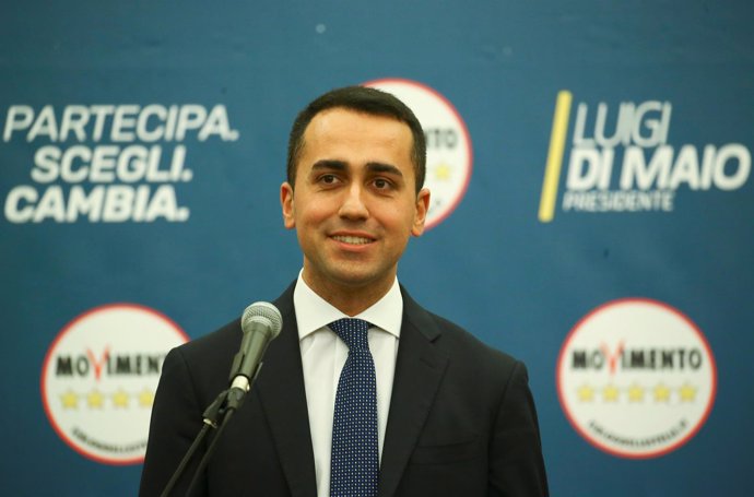 Luigi di Maio, líder del M5S