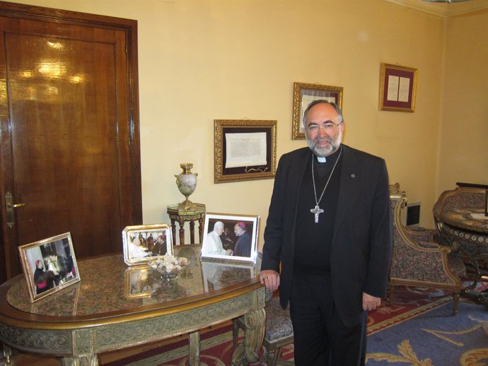 Jesús Sanz Montes, en el Arzobispado