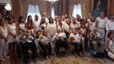 Homenaje del Ayuntamiento de Pamplona a los centen