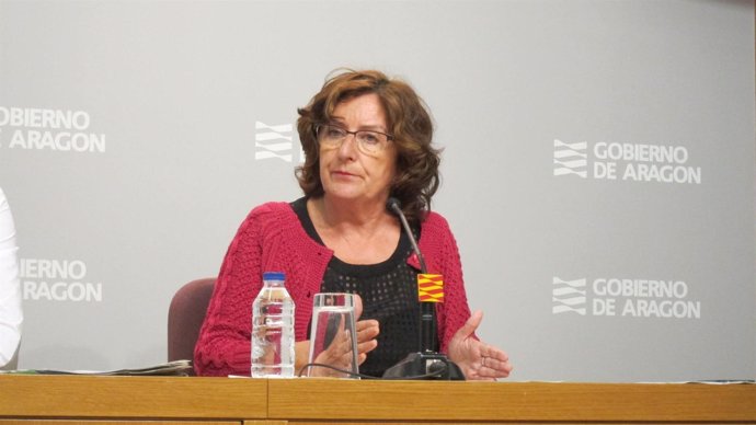 Consejera de Ciudadanía y Derechos Sociales de Aragón, María Victoria Broto