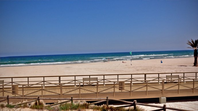 Playa de Gandia en una imagen de archivo