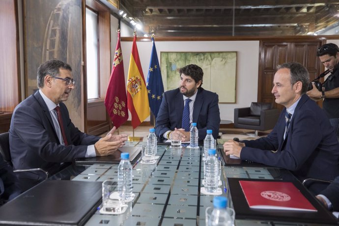 Reunión de López Miras y los rectores de las universidades públicas