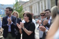 Sáenz de Santamaría dice que "solo se puede aspirar" a presidir el PP si "tienes claro que no se puede dañar al partido"