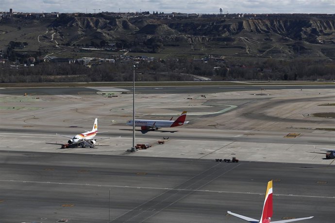 Aviones en Barajas