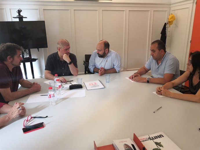 Unai Sord, Marcel Mauri i Javier Pacheco
