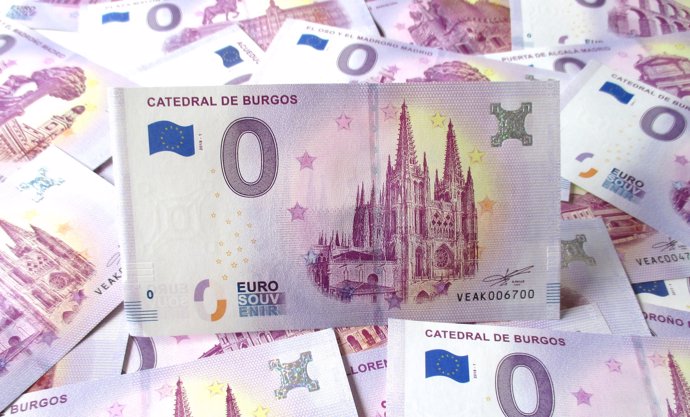 Colección billetes 0 euros 2018