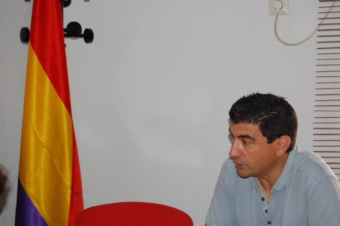 El secretario general de CCOO en Huelva, Emilio Fernández. 