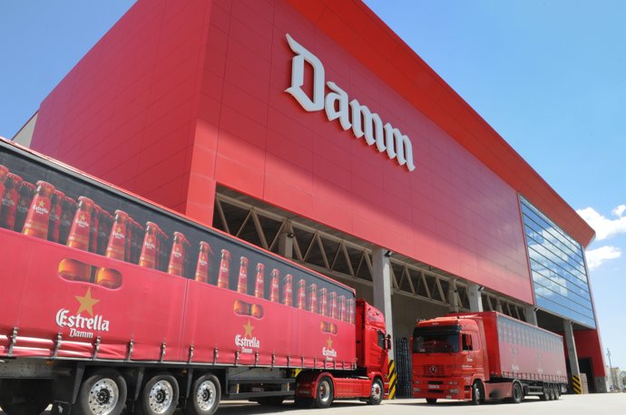 Fábrica de Damm en El Prat de Llobregat (Barcelona)