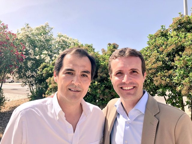 José Antonio Nieto y Pablo Casado