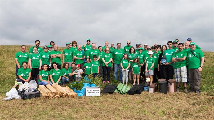 Participantes en el Día del Tejo 