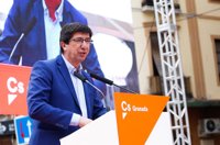 Juan Marín gana las primarias y será el candidato de Cs a la Presidencia de la Junta