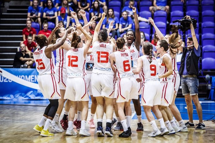 España, campeona del Europeo Sub 20 de baloncesto femenino
