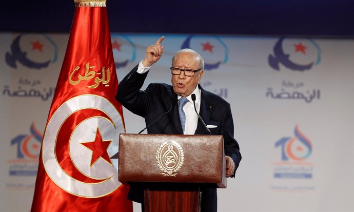 El presidente de Túnez, Beji Caid Essebsi