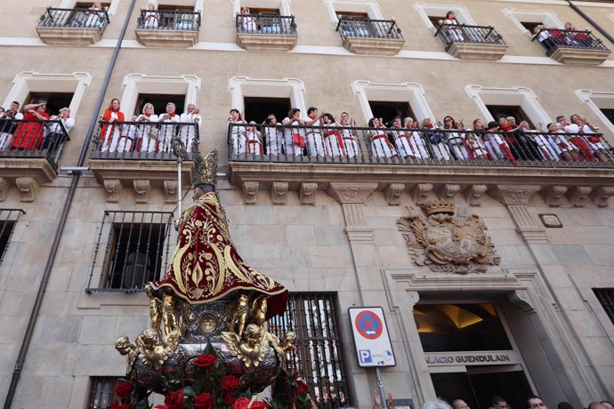 Procesión de San Fermín 2018. Sanfermines.