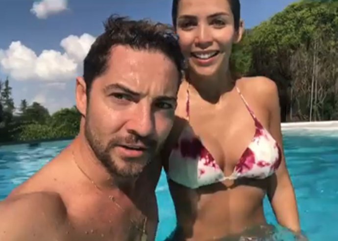 DAVID BISBAL Y ROSANNA ZANNETI