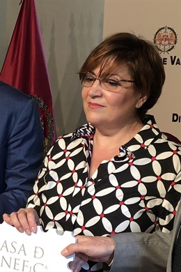 La subdelegada del Gobierno en Valladolid, Helena Caballero, 16-7-18