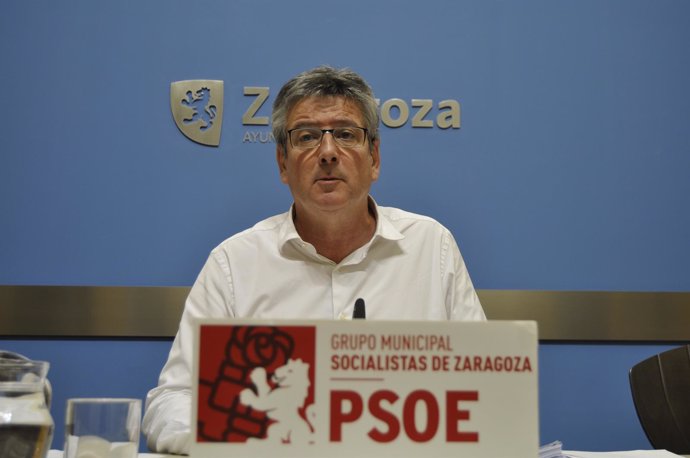 El concejal del PSOE Zaragoza Javier Trívez.