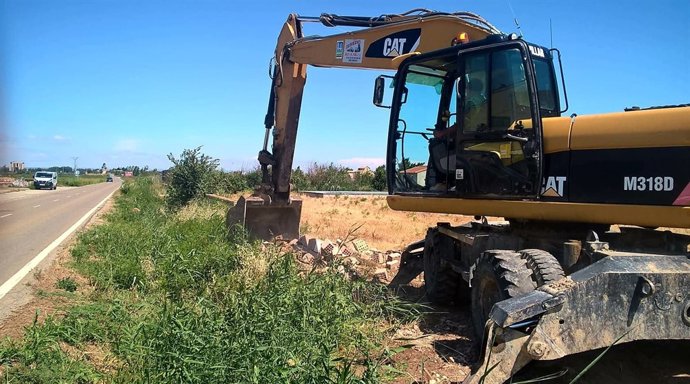 La DPZ ha comenzado hoy el arreglo de la carretera CV-314 entre Movera y Pastriz
