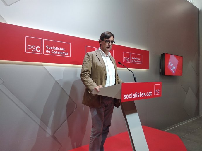 El secretari d'Organització del PSC, Salvador Illa