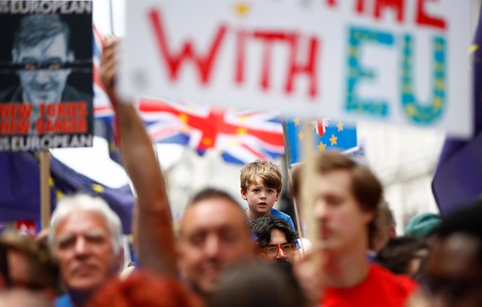 Marcha pro UE en Londres