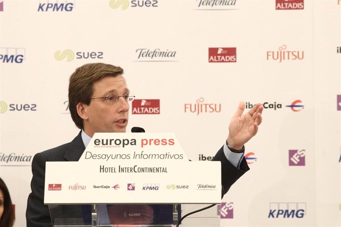 José Luis Martínez-Almeida participa en los Desayunos de Europa Press