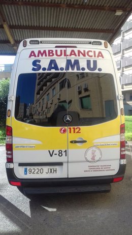 Imatge d'una ambulància del SAMU