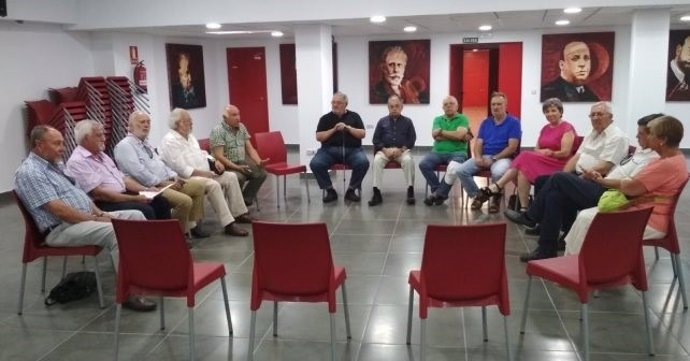 El Consejo Provincial de Mayores del PSOE constituye la comisión permanente.