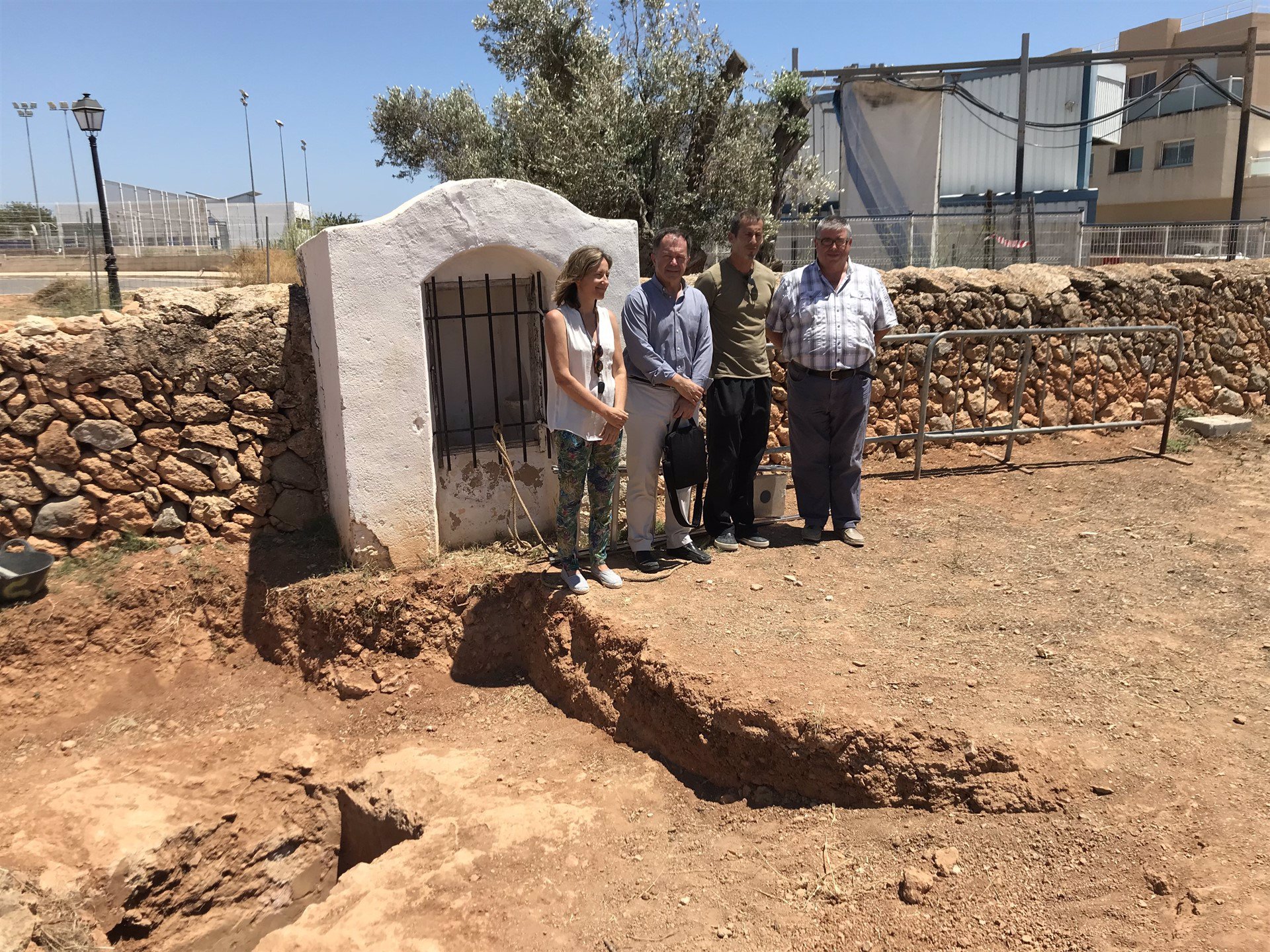 Sant Josep impulsa excavaciones arqueológicas y un proyecto de museización de los restos hallados en Can Burgos