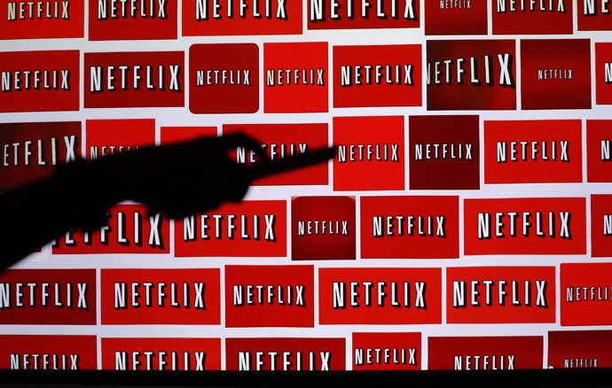 The Netflix logo is shown in this illustration photograph in Encinitas, Californ