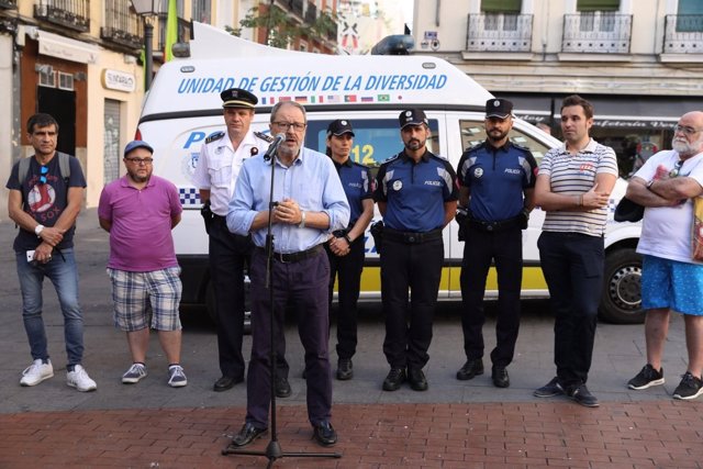 Javier Barbero, concejal de Seguridad del Ayuntamiento de Madrid