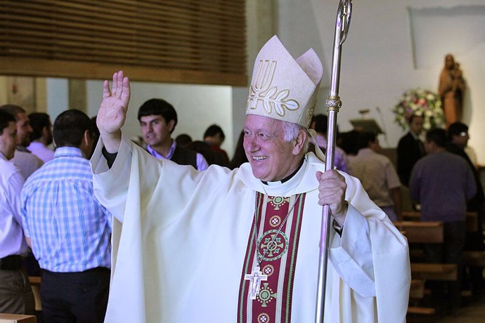 El arzobispo Ricardo Ezzati