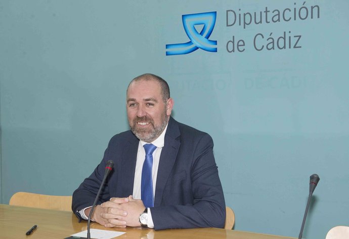 Jesús Solís, diputado de Servicios Económicos de Diputación de Cádiz