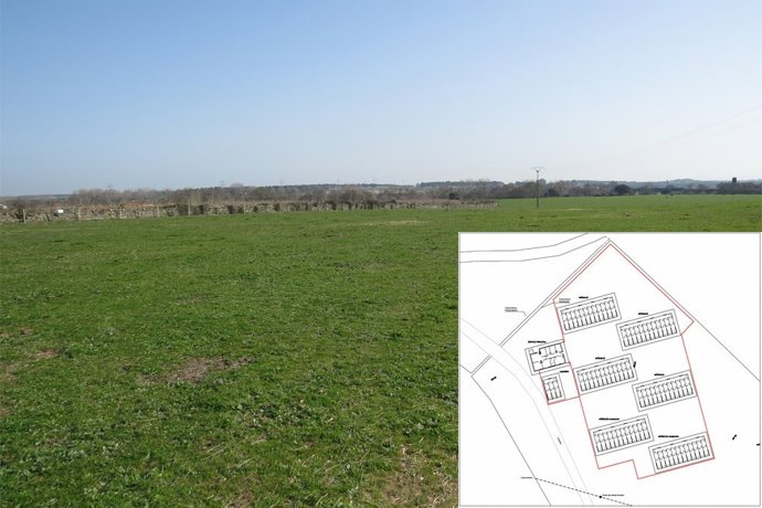 Lugar para el refugio provincial de animales de Malpartida de Plasencia