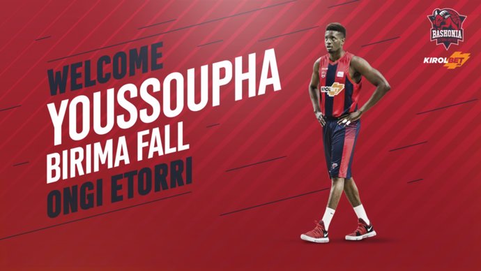 El Baskonia apuesta por la joven 'torre' senegalesa Youssoupha Fall 