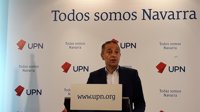 UPN pide la dimisión de Manu Ayerdi por el "escándalo político" de Davalor