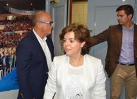 Baltar respalda a Sáenz de Santamaría, pero dice que dejará "libertad" a los compromisarios de Ourense