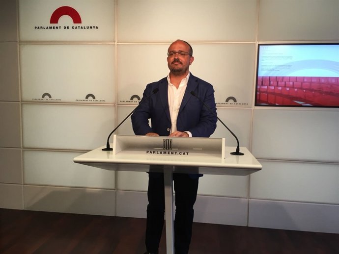 El diputat del PP en el Parlament Alejandro Fernández 