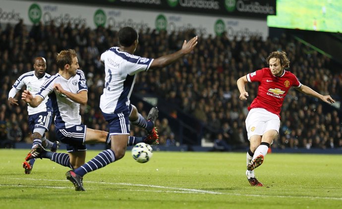 Daley Blind Manchester United West Bromwich Albion