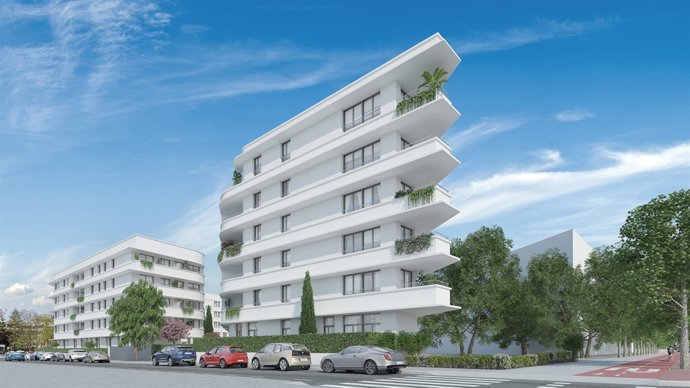Recreació d'una promoció d'Aedas Homes a Cambrils