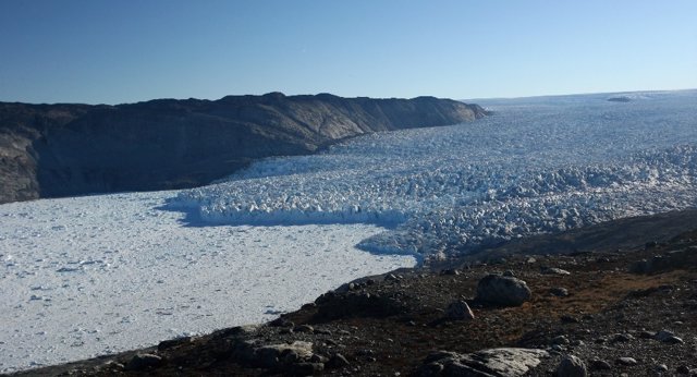 Glaciar en Groenlandia
